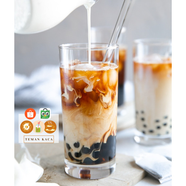 Gelas Kaca Susu / Gelas Jus / Gelas Tinggi SWISS / Gelas Kaca Bening