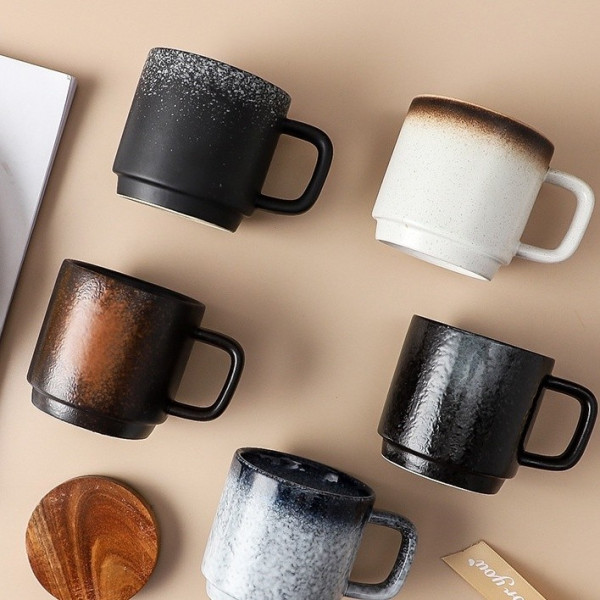 GELAS SET KERAMIK GALAXY COLLECTION ASHOME/ CERAMIC MUG SET GALAXY - LATE