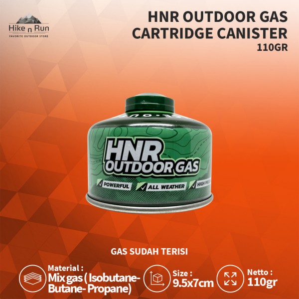 HNR Outdoor Gas Cartridge Canister Tabung Ultralight Hiking