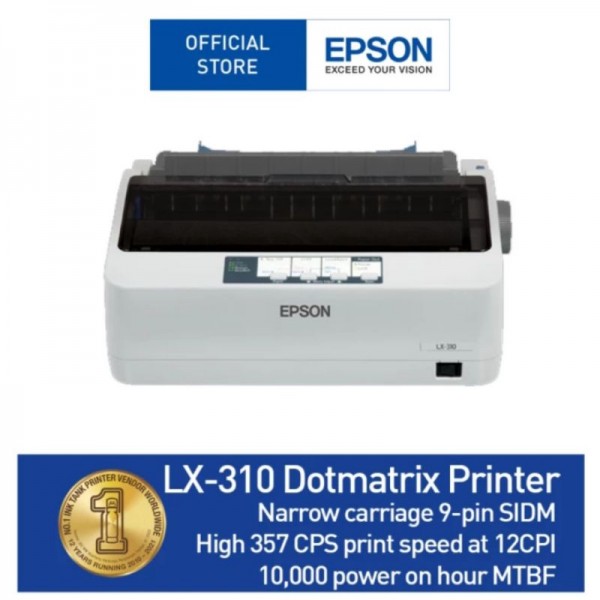 Printer Epson LX-310 Printer Dotmatrix Lx310