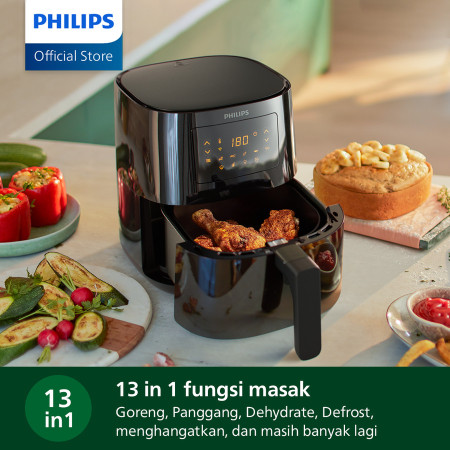 Philips Air Fryer Compact Connected - HD9255/90 - Regular