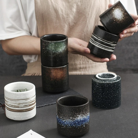 JAPAN Series Ocha Cup gelas minum keramik motif jepang