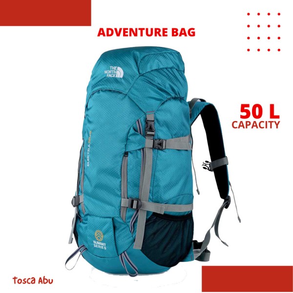 Tas Gunung Carrier Outdoor Camping Hiking - Tosca Abu
