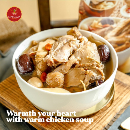 Tim ayam obat ciakpo PREMIUM 15 macam komplit / herbal chicken soup