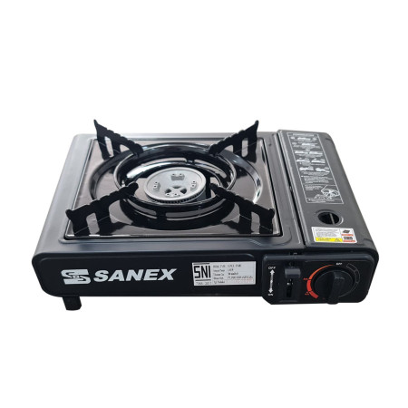 KOMPOR GAS PORTABLE 1 TUNGKU SANEX 2 IN 1 SN-883