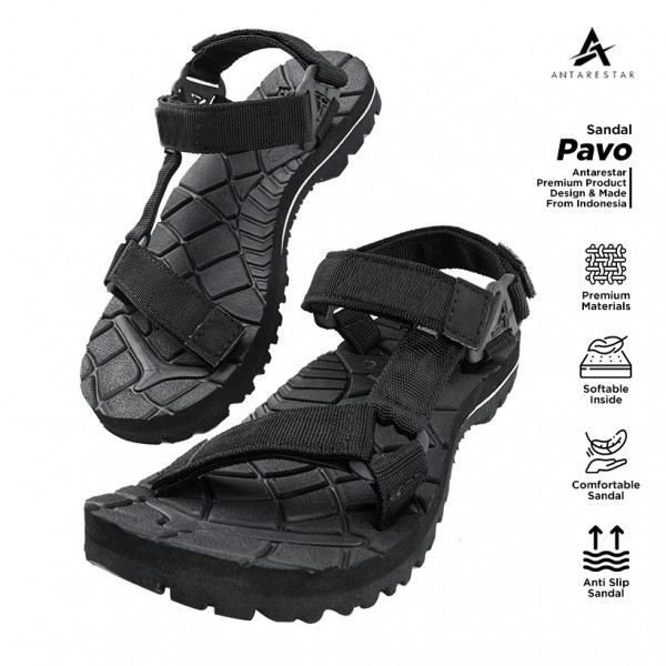 Sandal Gunung Velcro Pria Wanita Outdoor Hiking Original Antarestar