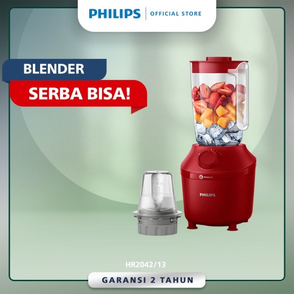 Philips Blender 3000 Series HR2042/13 - Kapasitas 1L - Reguler