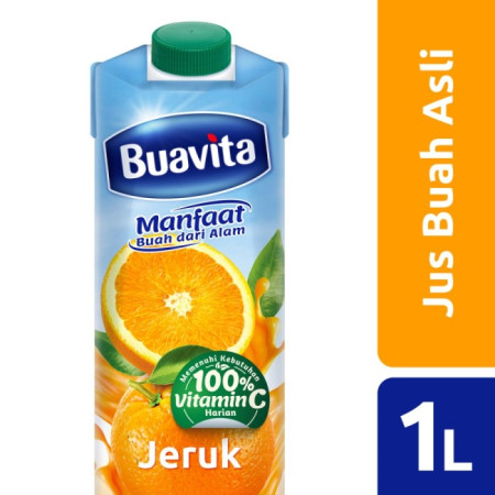 Buavita Jeruk Jus 1 liter