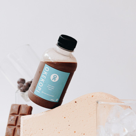 Coklat susu / susu coklat / okekopi /minuman coklat dingin