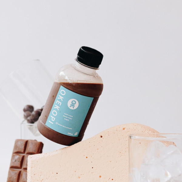 Coklat susu / susu coklat / okekopi /minuman coklat dingin