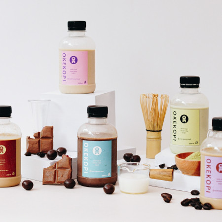 Coklat susu / susu coklat / okekopi /minuman coklat dingin