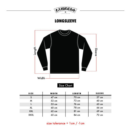 LAWLESS JAKARTA - OUROBOROS LS - BLACK