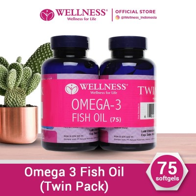Wellness Omega-3 Fish Oil [75 Softgels]