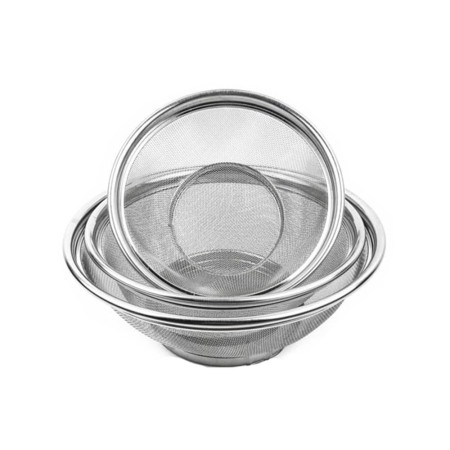 Saringan Minyak Gorengan Tepung Stainless Halus Tirisan Strainer Ayak - 21CM