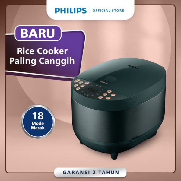 Philips Digital Rice Cooker 1.8L HD4515/91 X1+ - Reguler
