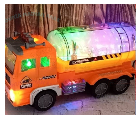 Truk Tangki Lampu Mainan