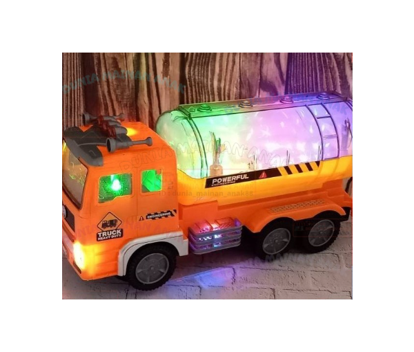 Truk Tangki Lampu Mainan