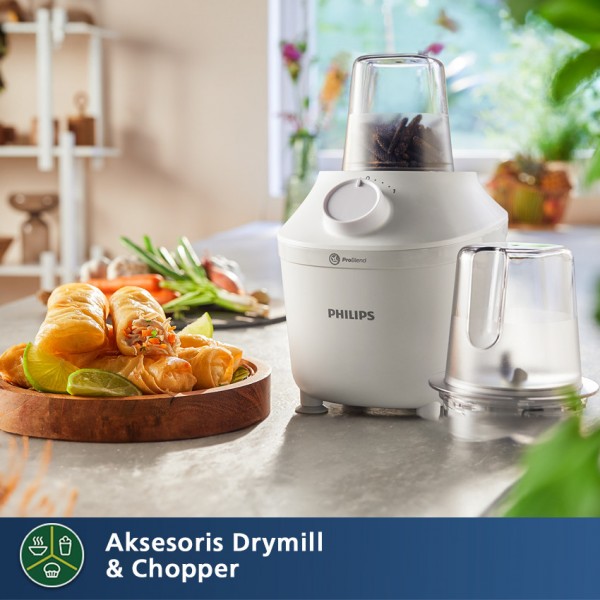 Philips Blender 3000 Series - HR2042/30 Kapasitas 1L (Putih)
