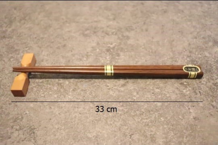 SUMPIT KAYU PANJANG MASAK TUMIS HOTPOT / WOODEN LONG CHOPSTICK 40 CM - 33 cm