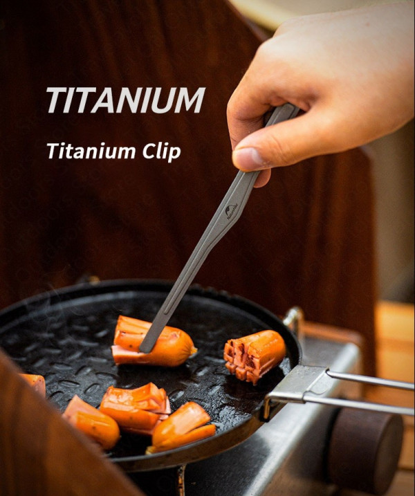 TITANIUM CLIP NATUREHIKE NH20SK002 SUMPIT ALAT MASAK - NH20SK002