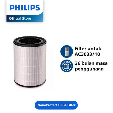 Philips FY3430/30 Nano Protect Filter Replacement AC3033 Air Purifier