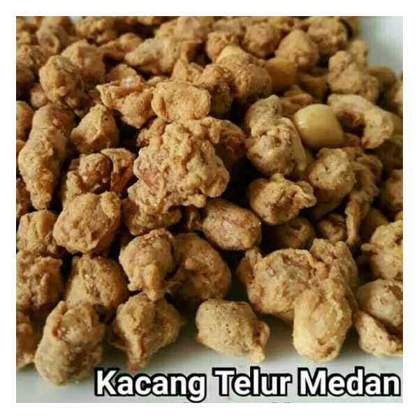 Kacang Telur MEDAN 500gram - Kacang Telor Medan - RD Snack - 500gr K.MEDAN