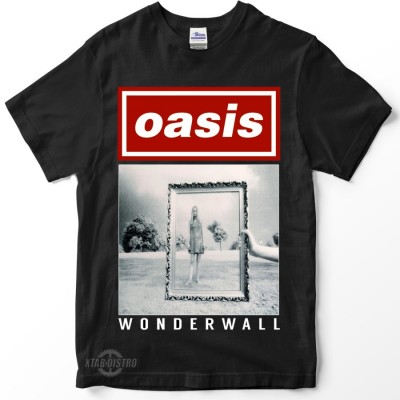 Kaos band OASIS - WONDERWALL Premium tshirt oasis britpop