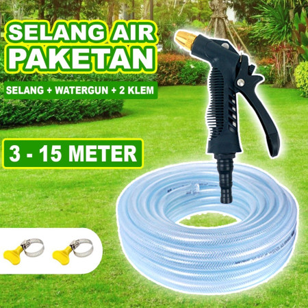 SELANG AIR PAKETAN DENGAN ALAT SEMPROTAN AIR