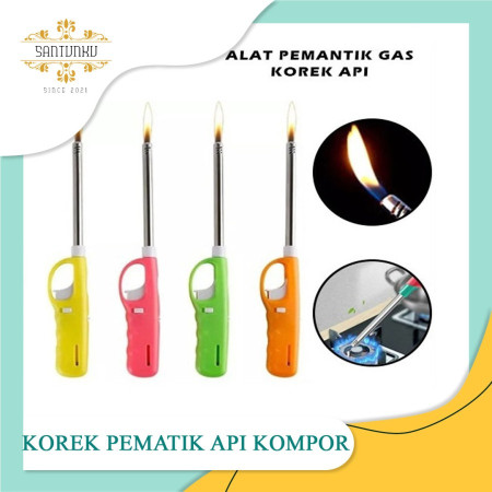 KOREK PEMATIK API KOMPOR GAS / PEMANTIK GAS [SANTUNKU] - RANDOM
