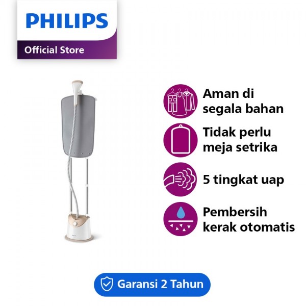 Philips Garment Steamer GC488/60 - Champagne Gold - Regular