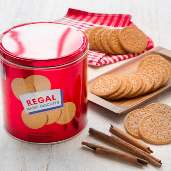 Marie Regal Kaleng 550gr - Biskuit 550 gram