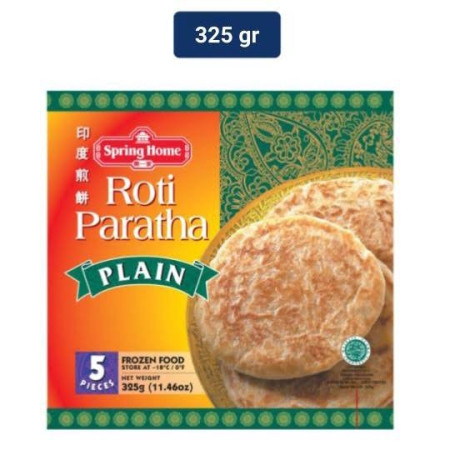 Spring home tyj roti paratha prata plain 325 gr