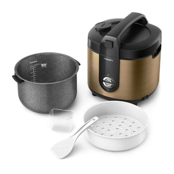 Philips Rice Cooker 2L - Premium Plus Gold HD3138/34