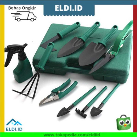 Set 10pcs Alat Perlengkapan Perawatan Tanaman