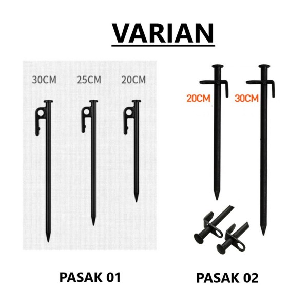 Pasak Tenda Outdoor Camping Mendaki Gunung Hiking