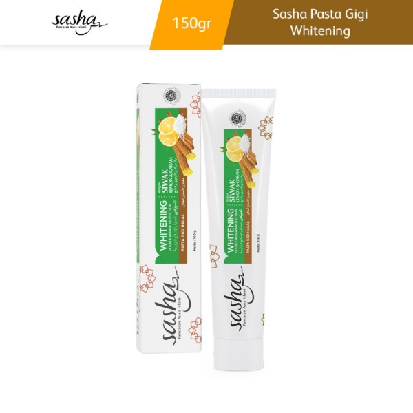 Sasha Pasta Gigi Whitening 150gr