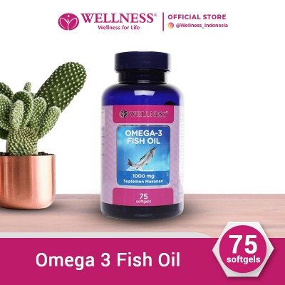 Wellness Omega 3 1000mg [75 Softgels]
