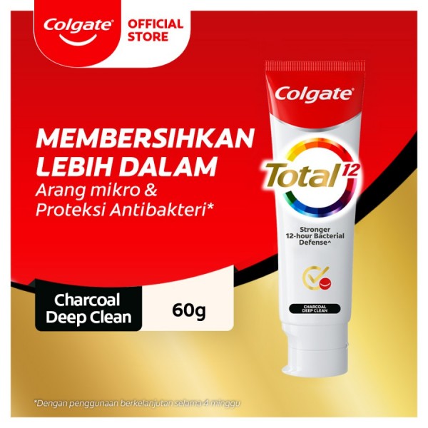 Colgate Pasta Gigi Total Charcoal 60gr