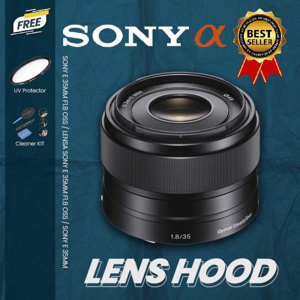 SONY E 35MM F1.8 OSS / LENSA SONY E 35MM F1.8 OSS / SONY E 35MM