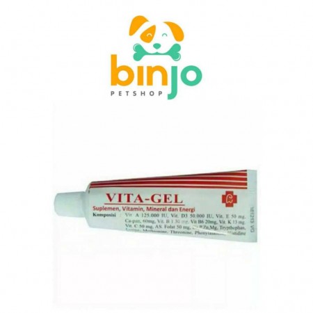 Vita Gel - Vitamin & Suplemen Hewan Kucing Anjing Kelinci Hamster