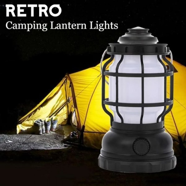 Lampu Camping Hiking Outdoor / Lampu Emergency Lentera LED 2 Mode