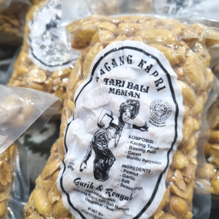 Kacang Kapri Tari Bali Meman Gurih dan Renyah 300gr