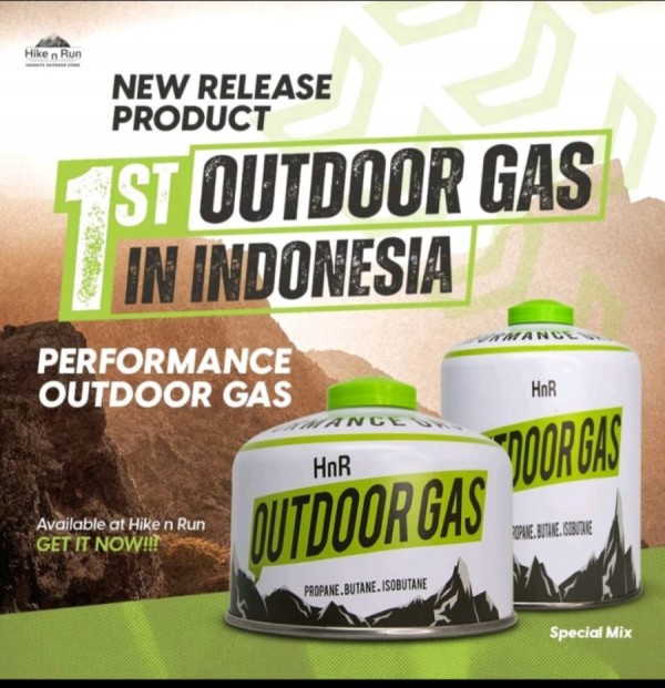 HNR Outdoor Gas Cartridge Canister Tabung Ultralight Hiking