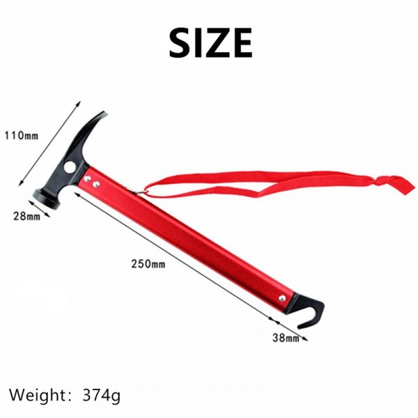 SHINETRIP Palu Camping Multifungsi Hammer Portable Outdoor Hiking