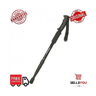 Tongkat Hiking Trekking Telescopic 4 Section Outdoor Pendaki Gunung - 3MSE02BK