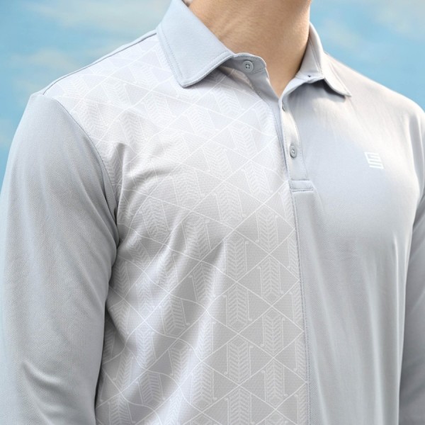 Baju Golf Goswing Pria Fairway Fusion Edition Steel