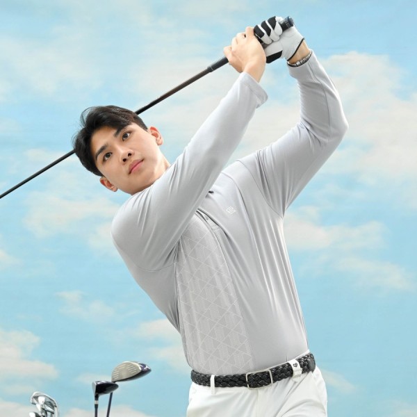 Baju Golf Goswing Pria Fairway Fusion Edition Steel