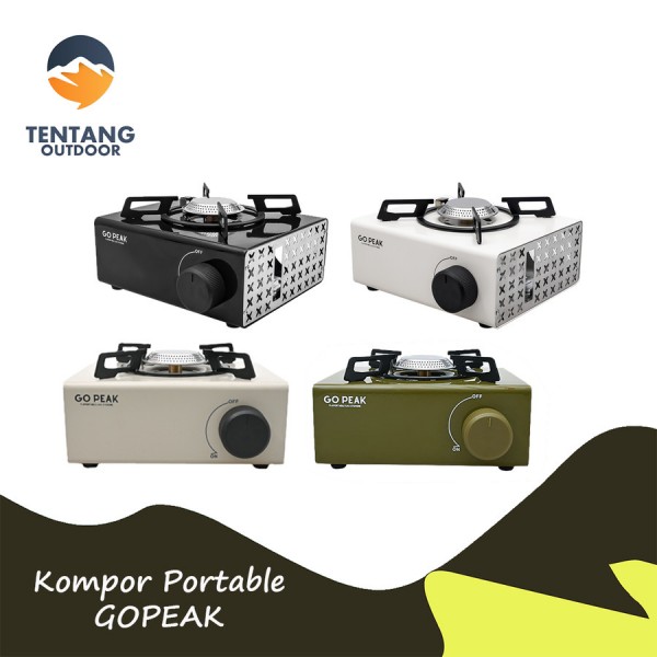 GO PEAK Kompor Gas Portable Outdoor Mini Cassette Stove Camping Hiking