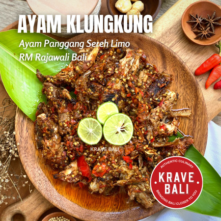 AYAM KLUNGKUNG RM RAJAWALI MAKANAN KHAS BALI ASLI 650GR - TIDAK PEDAS