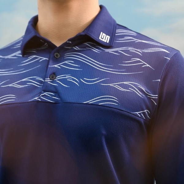 Baju Golf Goswing Pria FF Ocean